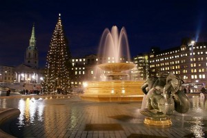 Carols at Trafalgar square