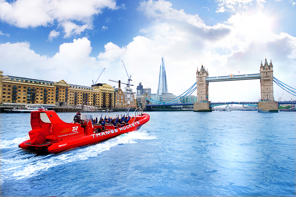 London RIB voyages speedboat