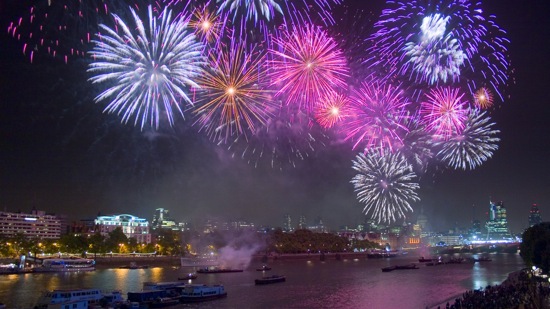 River Thames Fireworks